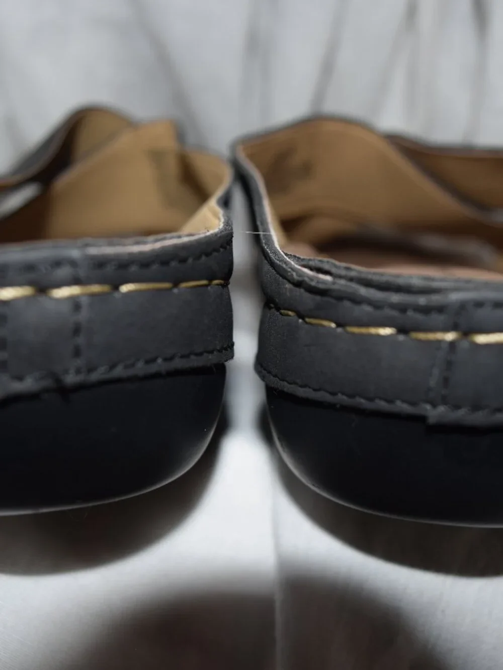 Sugar Foot Bandy Slide Sandals Black Two Cross Straps Flat~ Women’s Size 12